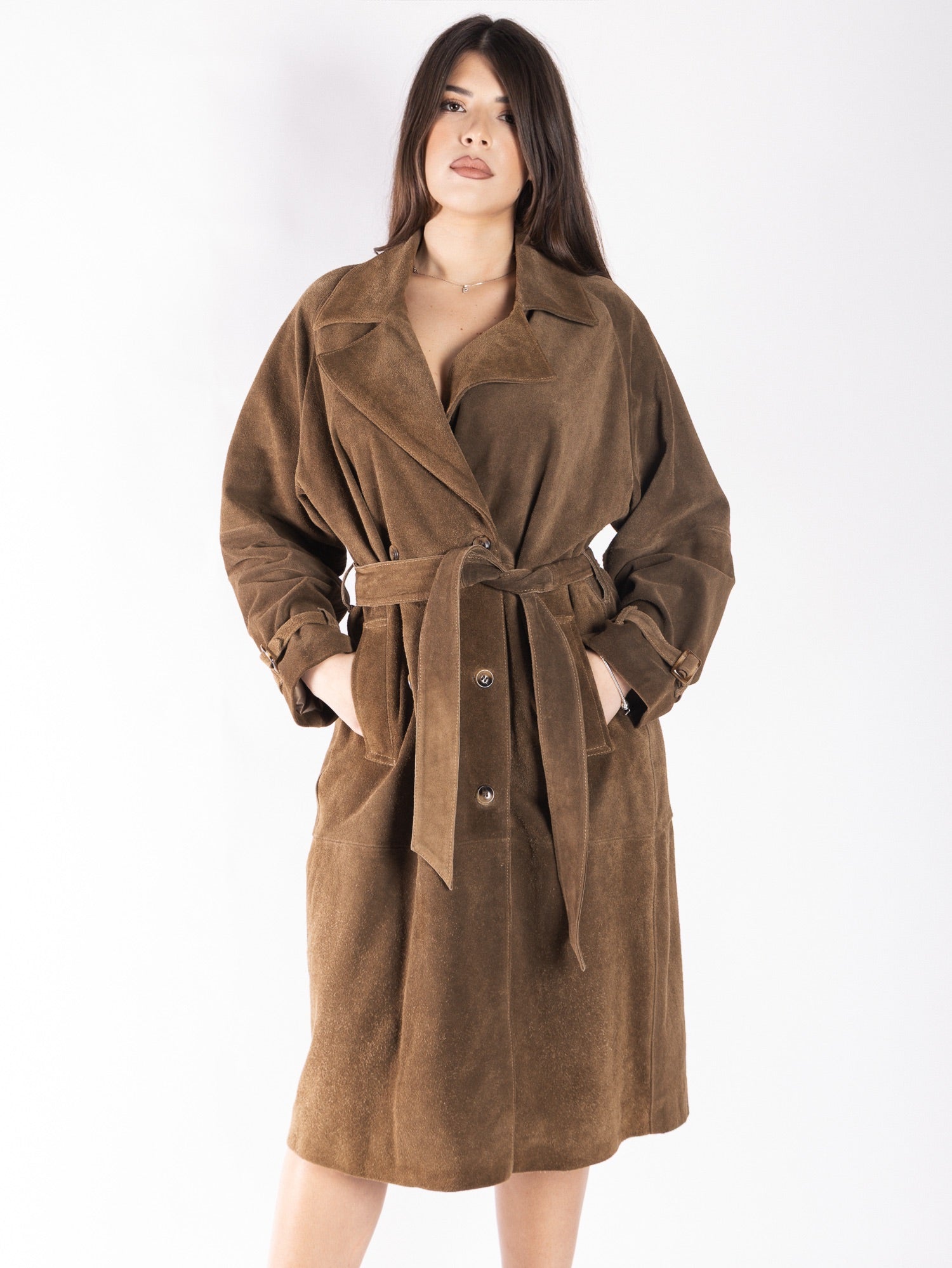 Cappotto in 100% pelle naturale di renna VICOLO
