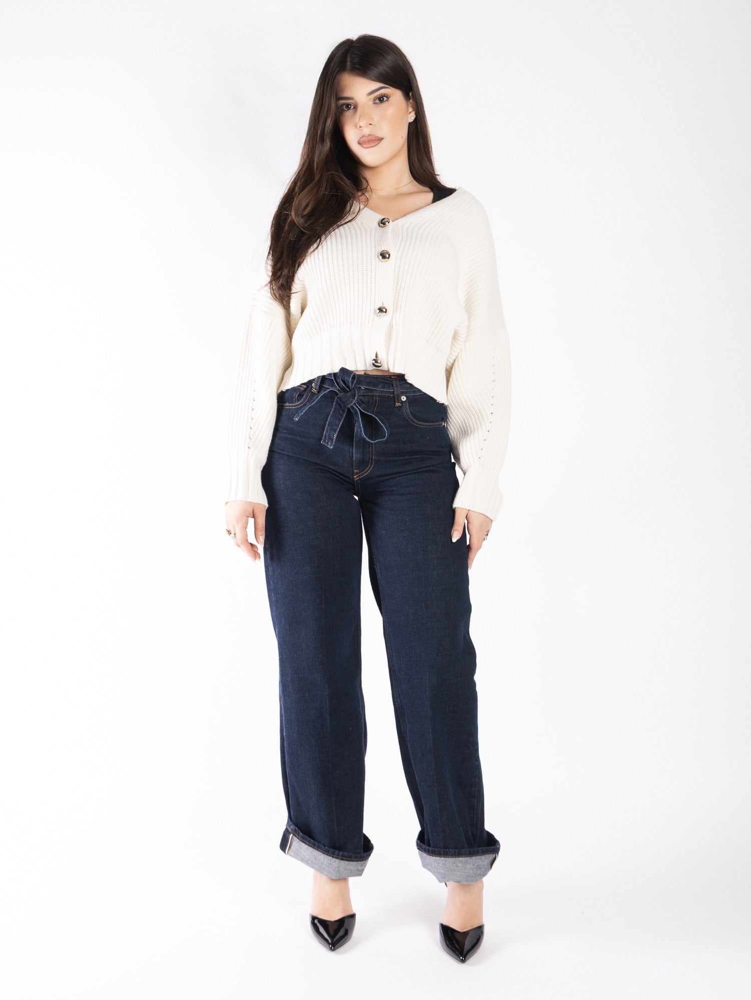 Cardigan in lana VICOLO