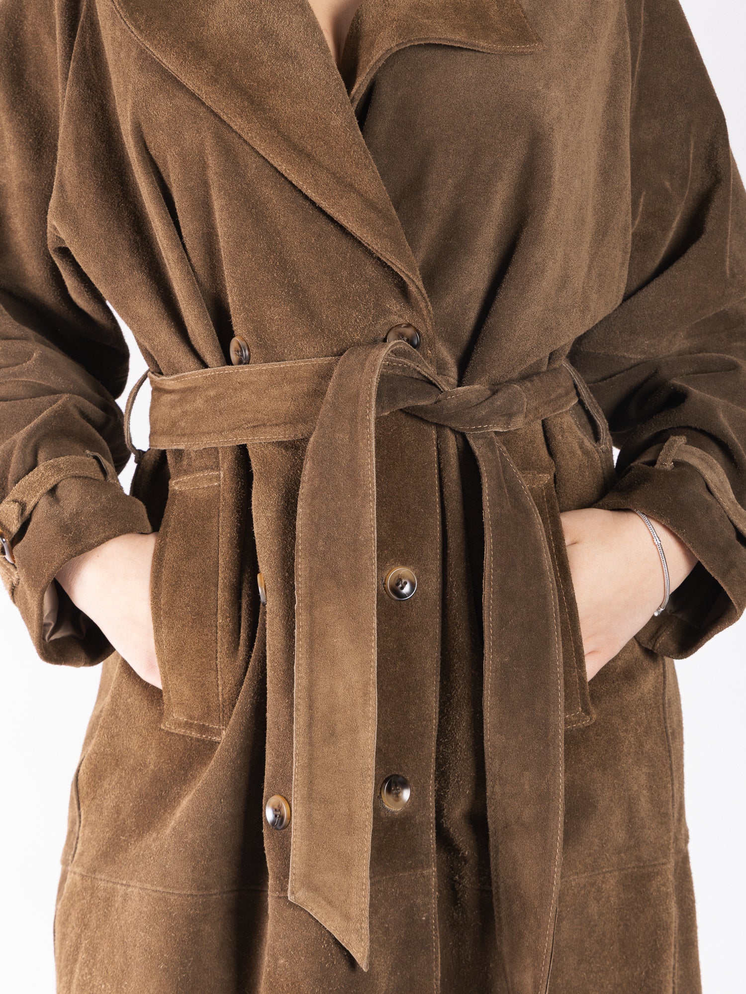 Cappotto in 100% pelle naturale di renna VICOLO