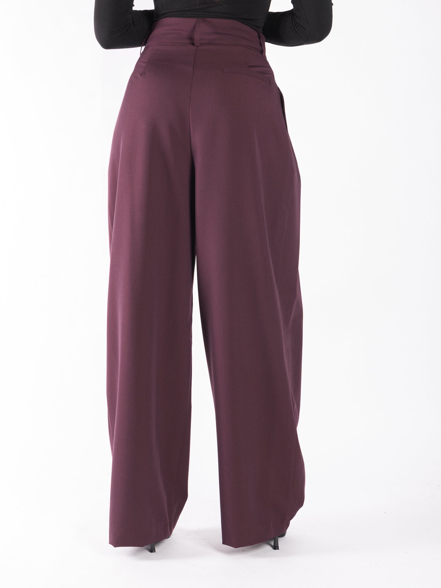 Pantalone balloon asimmetrico in cotone VICOLO