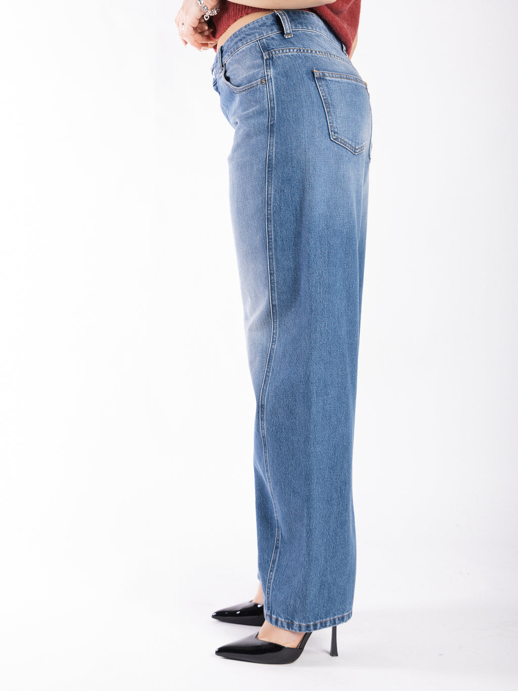 Jeans balloon in denim VICOLO