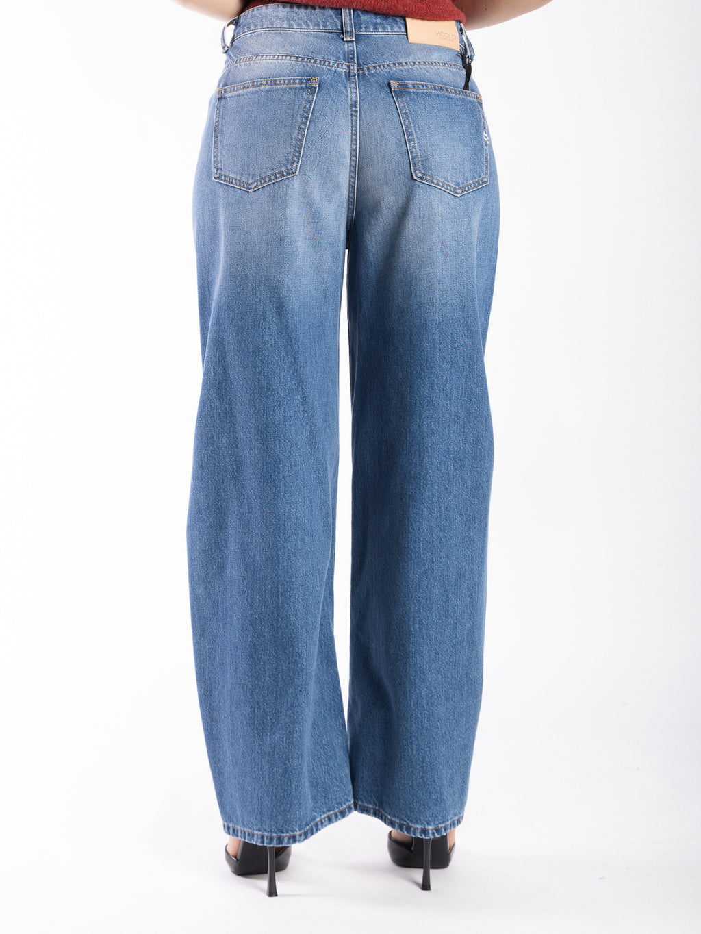 Jeans balloon in denim VICOLO