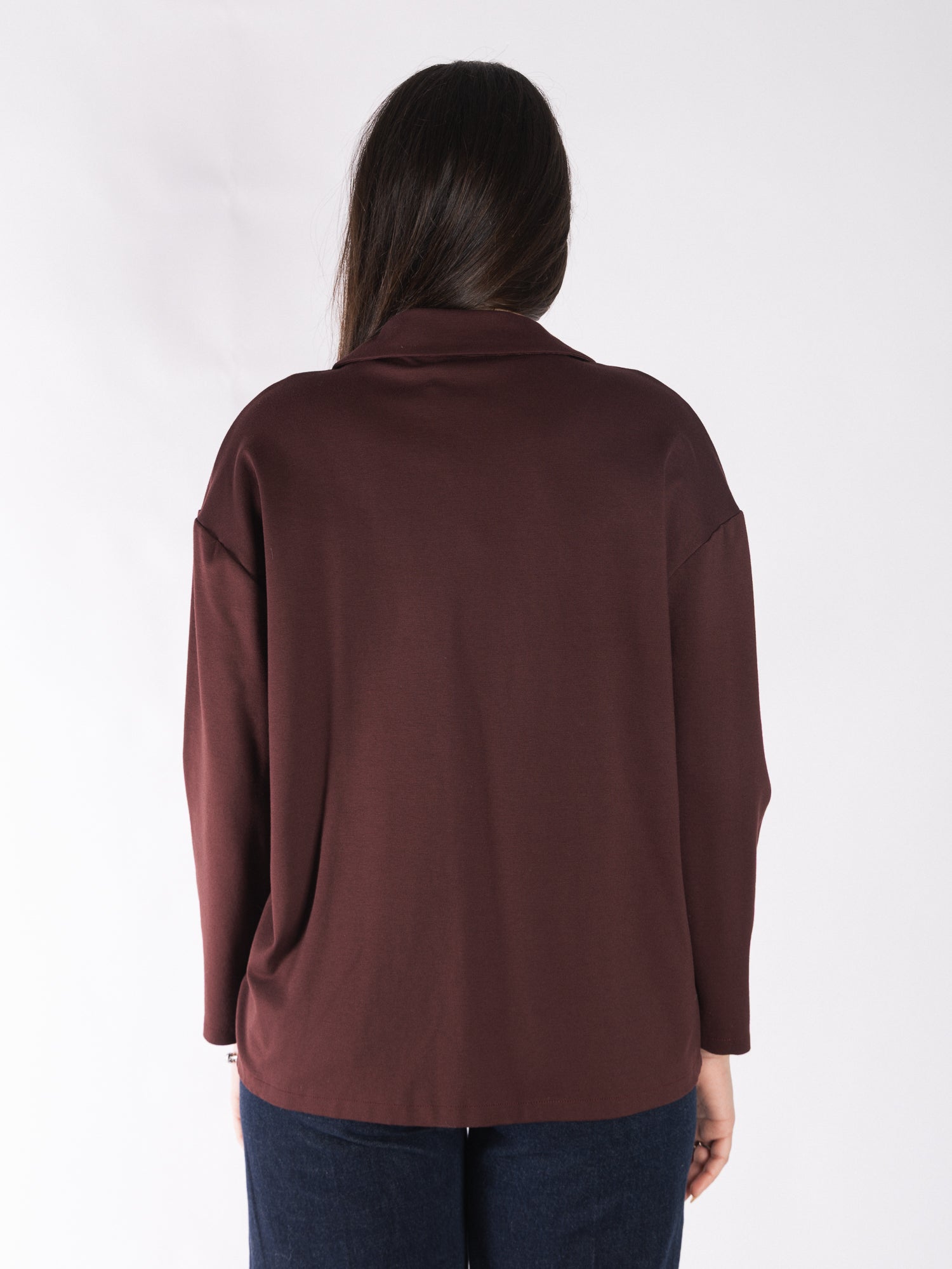 Giacca doppiopetto in felpa VICOLO